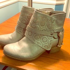 Silver Booties